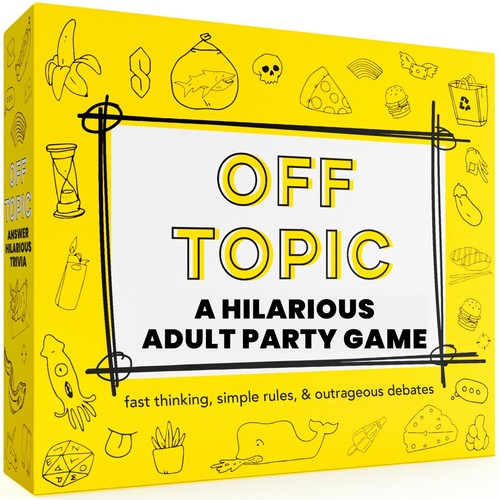 Off topic card game fast - card,
