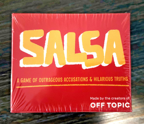 New sealed salsa - salsa, card